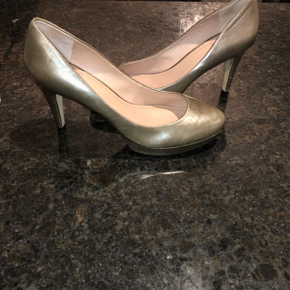 Vince Camuto Silver Heels